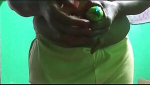 desi indian tamil telugu kannada malayalam hindi horny cheating wife vanitharavei today i am very  horny so i fuck banana with condom