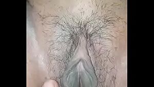 Close up of beautiful Indian pussy fingering